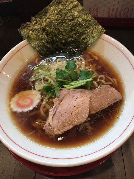 「中華そば（750円）」@まるふじ食堂の写真