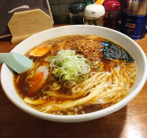 「ジンジャー麺 細麺 大盛」@麺屋一の写真