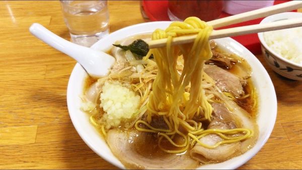 「ネギバラチャーシューメン」@みんみんラーメンの写真