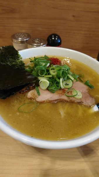 「煮干しラーメン750円大盛り200円」@麺屋Mの写真