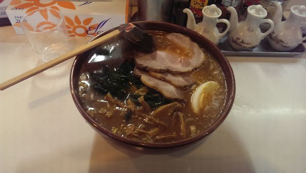 「味噌チャーシュー、大盛」@らーめんはうすの写真