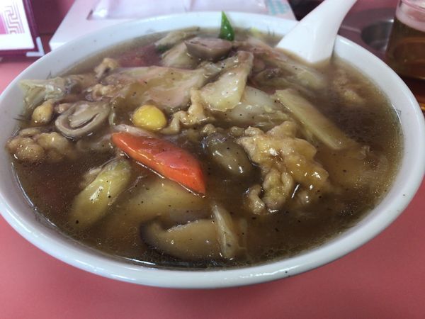 「肉そば 850円」@豊園 福田町店の写真