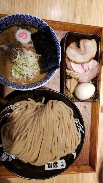 「つけ麺特選全部トッピング」@中華蕎麦 とみ田の写真