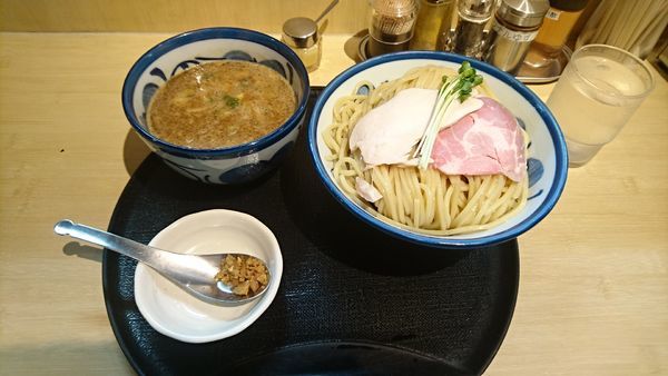 「鶏と魚介のつけめん（特盛）」@つけ麺 たけもとの写真