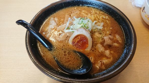 「旨味噌らーめん@580円」@北海道ラーメンなまらの写真