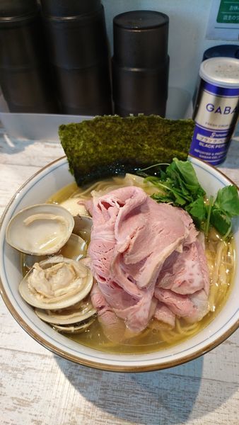 「特製蛤そば」@中華そば 四つ葉の写真