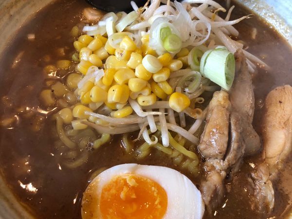 「豚骨肉みそスープカレーラーメン」@ヨコハマスープカレー しんぺーの写真