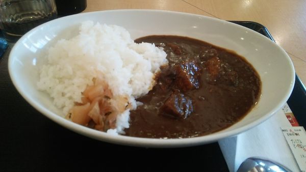 「プレミアムビーフカレー 690円」@なか卯 須田町店の写真