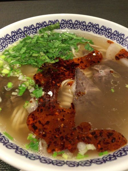 「牛肉面 ８８０円」@馬子禄 牛肉面の写真