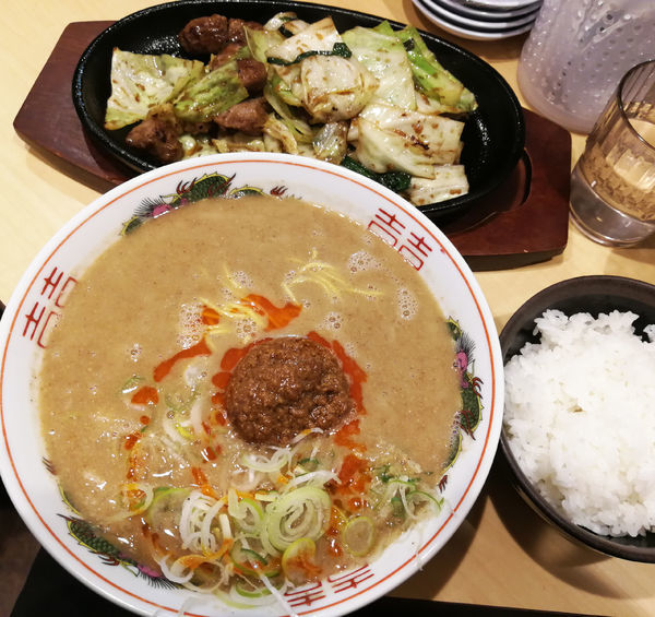 博多鉄板焼きセット ラータンメン