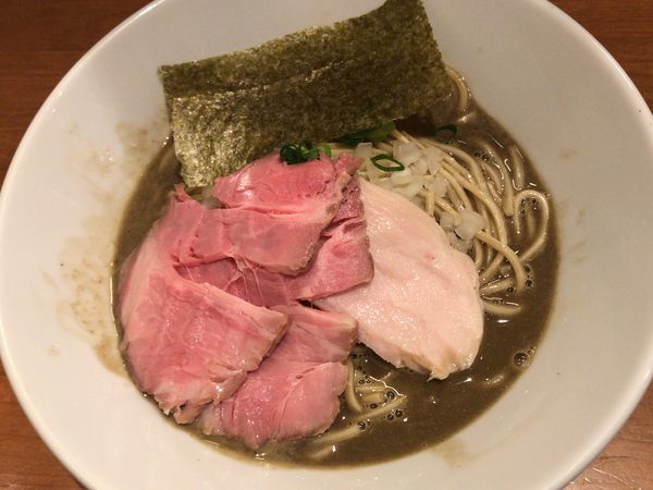 「濃厚蕎麦＋和え玉」@亀戸煮干中華蕎麦 つきひの写真