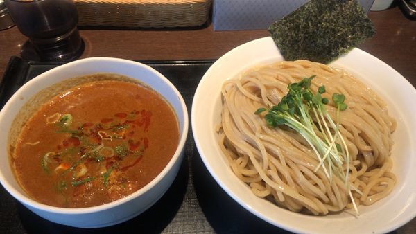 「カレーつけ麺(特) 辛増し」@ブラウンの写真