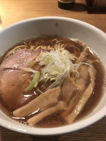 「はりめ煮干ラーメン（限定）」@中華そば 桃李の写真