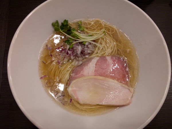 「【限定】優しい煮干しそば」@麺や 福はらの写真