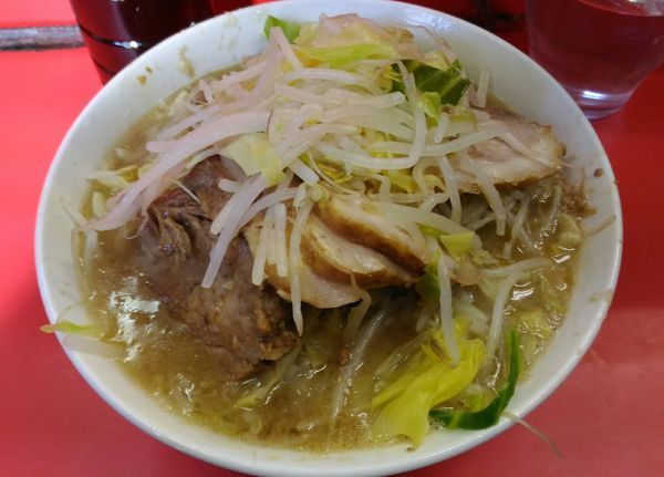 「ぶたラーメン（700円）」@ラーメン二郎 三田本店の写真