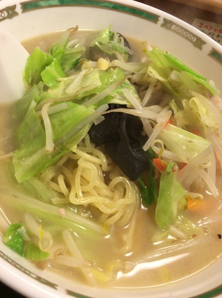 「タンメン ７３０円」@定食や・中華そば 代一元の写真