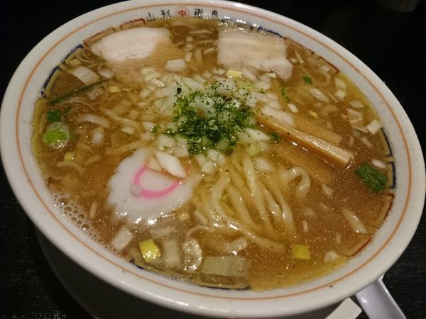 「あごだし中華そば 並 こってり」@山形 飛魚 亞呉屋 仙台店の写真