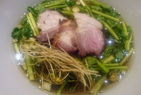 「セリそば（限定、１５００円）」@饗 くろ㐂の写真