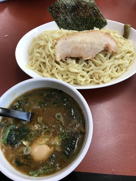 「濃厚白湯つけ麺+煮卵¥930」@二代目ラーメン処「まるは」 旬の写真