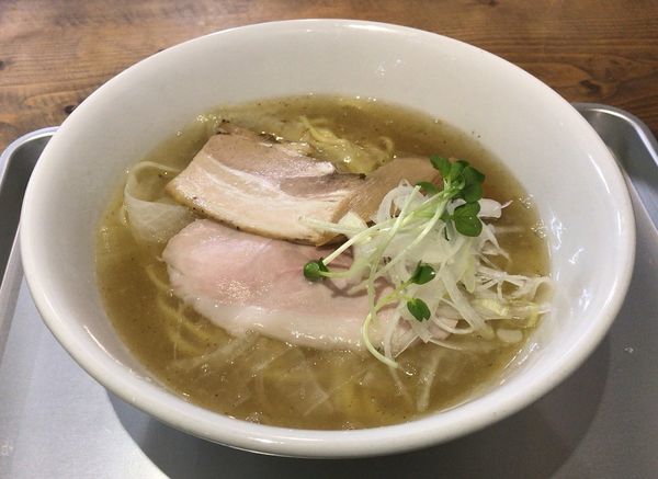 「塩節大根のあんかけらーめん(期間限定)850円」@らーめん なぶら 京王八王子店の写真