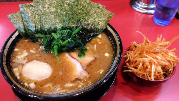 「中盛り　辛ネギ　のり」@環2家の写真