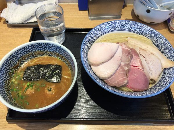 「チャーシューつけ麺 大盛り」@麺屋 一燈の写真