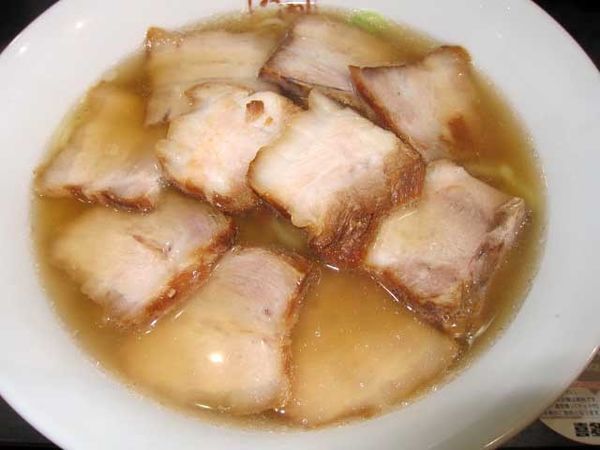 「喜多方焼豚麺　790円（特価）」@喜多方ラーメン 坂内 浅草店の写真