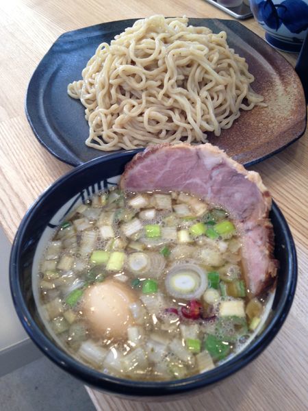 「つけそば 味玉(ラーパス)」@中華そば専門 とんちぼの写真