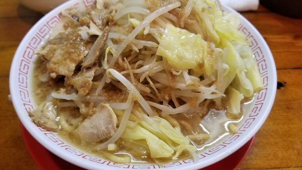 「イチロー　大盛」@ラーメン ぶんの写真