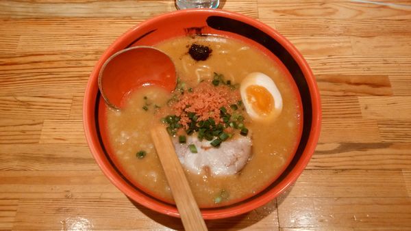 「えびしょうゆ(ほどほど)細麺」@えびそば一幻 総本店の写真