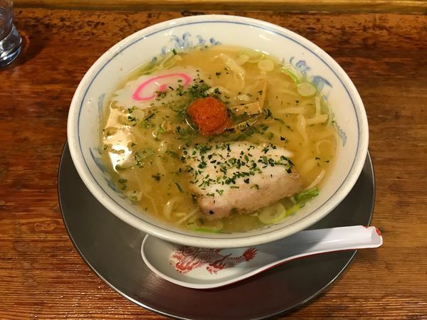「赤湯からみそミニラーメン」@龍上海 新横浜ラーメン博物館店の写真