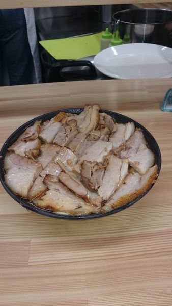 「チャーシューメン中盛 900円」@北大塚ラーメンの写真