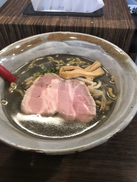 「黒味噌らーめん」@味噌専門 麺屋大河の写真