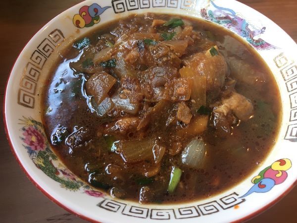 「アリランラーメン（中）900円」@アリランらあめん 八平の写真