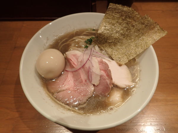 「特製煮干中華蕎麦(950円)」@亀戸煮干中華蕎麦 つきひの写真