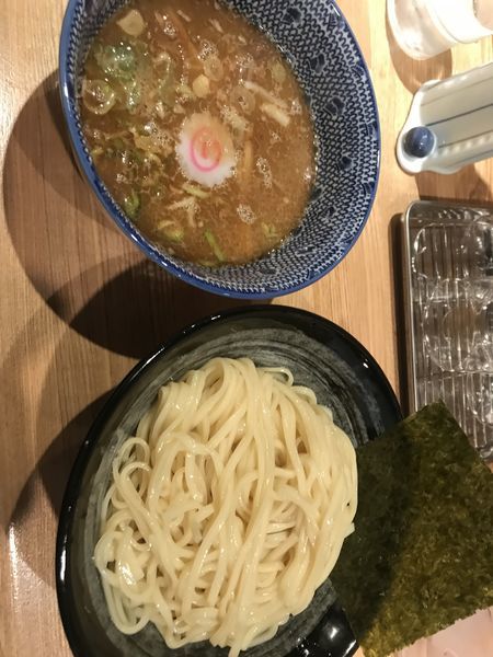 「つけ麺細麺」@つけ麺 はま紅葉の写真