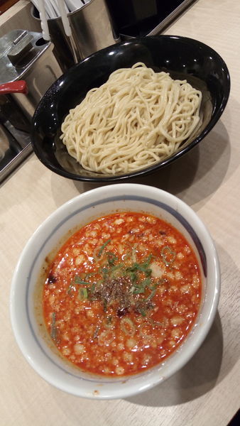 「麻辣坦々つけ麺（本日限定）」@替玉千里眼 志木店の写真
