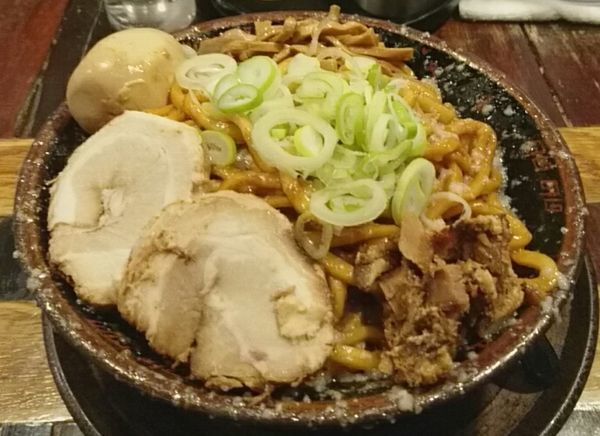 「爆盛油脂麺」@らーめん 平太周 味庵の写真