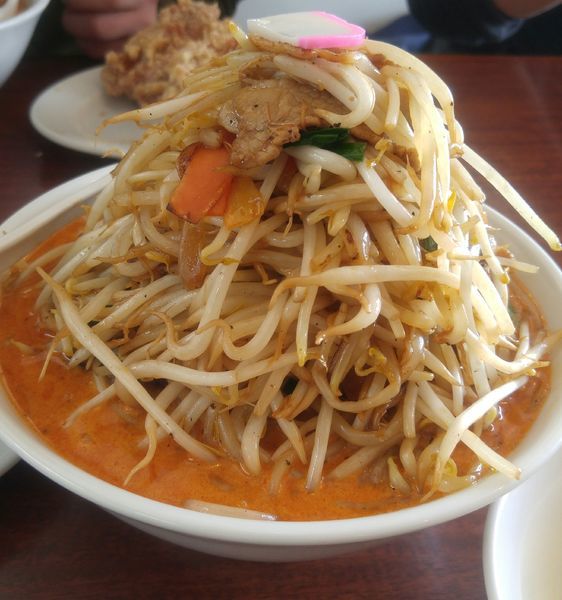 「ラージョー味噌タンメン野菜マシ　970円」@極濃湯麺シントミの写真