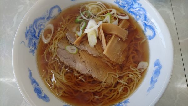 「紫醤油らーめん あっさり」@醤油家おゝ田の写真