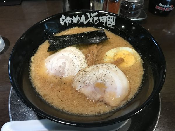 「嵐げんこつらあめん」@らあめん花月嵐 神田店の写真