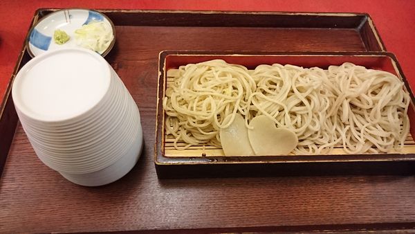 「せいろ大盛」@手打ちそば 花潮の写真