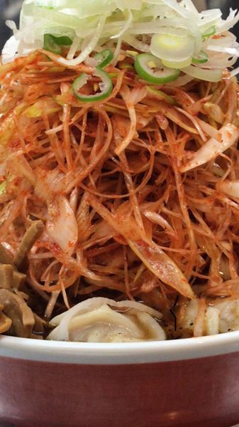 「ワンタンBLACKダブルネギ」@麺家 香湯らーめんの写真