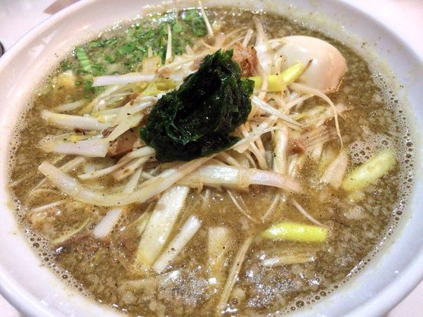 「ネギ煮干しみそラーメン 900円」@はりけんラーメンの写真