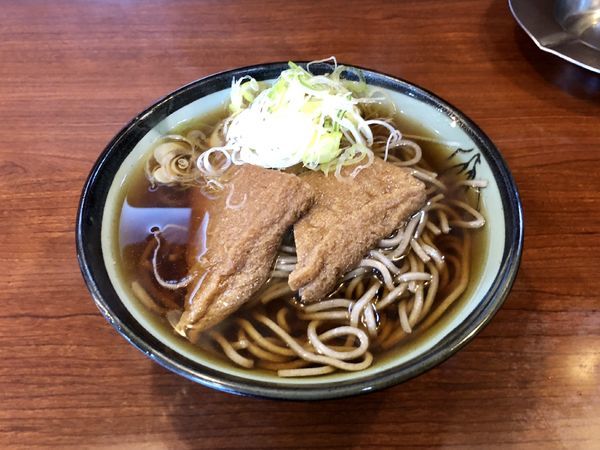 「きつね蕎麦」@そば処 ながみの写真