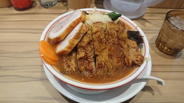 「ベジ朗　豚　A　ニンニク脂　パーコー」@ソラノイロ Factory & Labo 浅草橋の写真