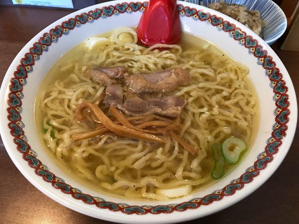 「塩中華そば 大盛  920円」@中華そば 嘉一の写真