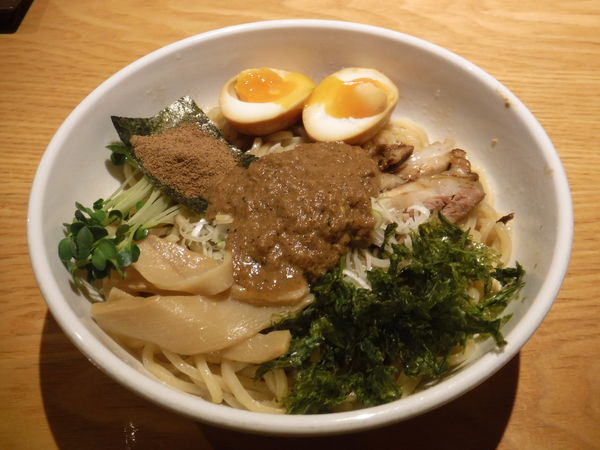 「油そば（柚子と揚げ玉抜き）」@中華そば いとうの写真