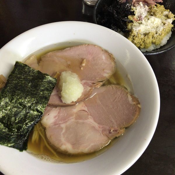 「【限定】八王子ライクなラーメン850円」@と多゛食堂の写真