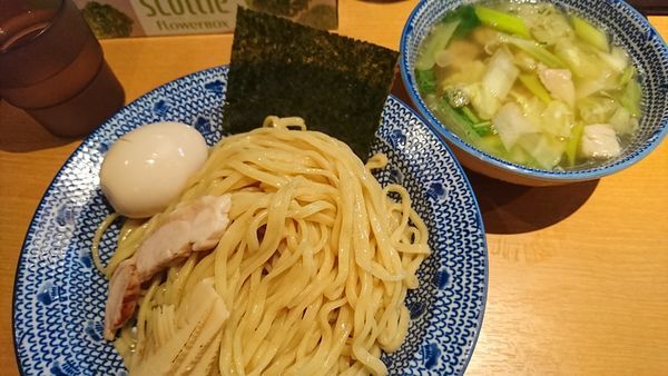 「味玉鶏塩つけ麺」@麺匠 清兵衛の写真